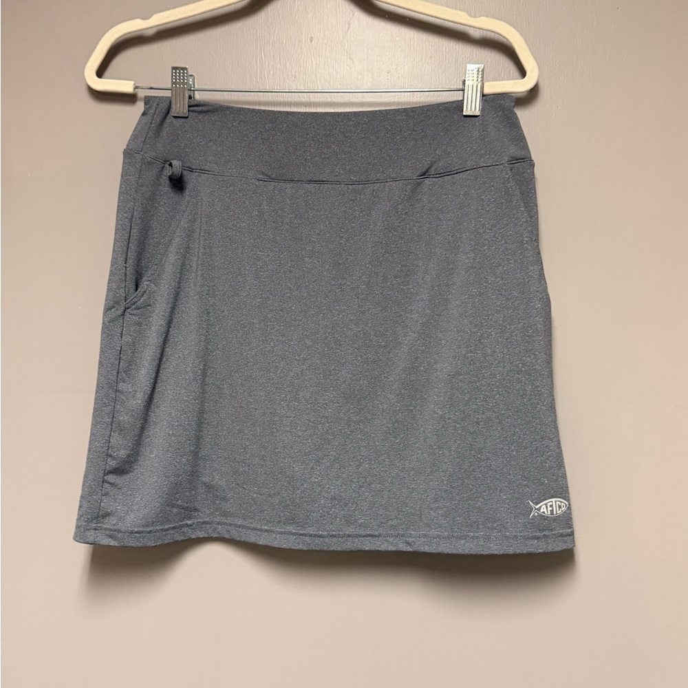 AFTCO Gray Athletic Skort medium